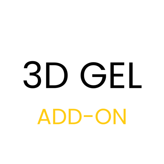 Letter Style: 3D Gel*