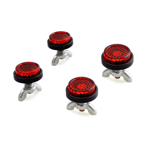 Motorbike Number Plate Reflectors