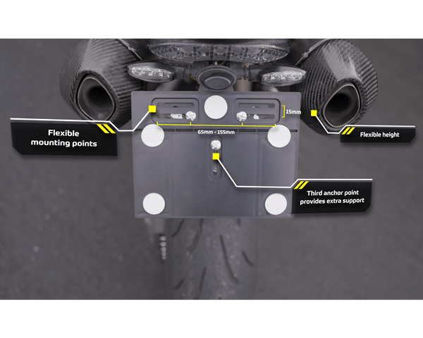 Vanguardian Motorbike Alarm Plate