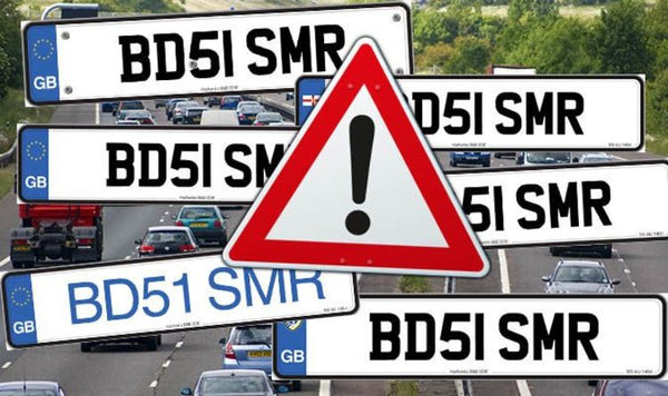 How to Spot Illegal Number Plates on the Road