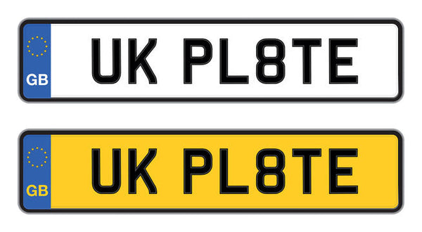 What Makes a Number Plate Road Legal in the UK