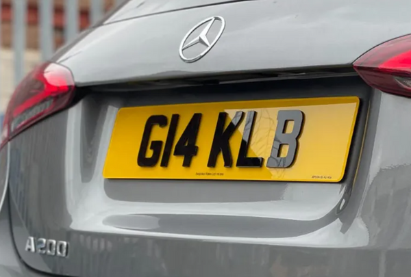 Mercedes Number Plates