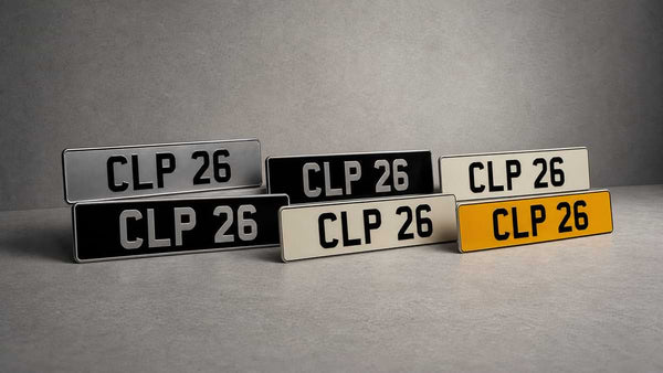 How to Maintain Black and Silver Car Number Plates