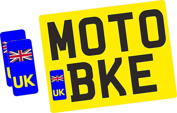 Motorcycle Number Plates in Gloucester: Legal Sizes and Popular Styles