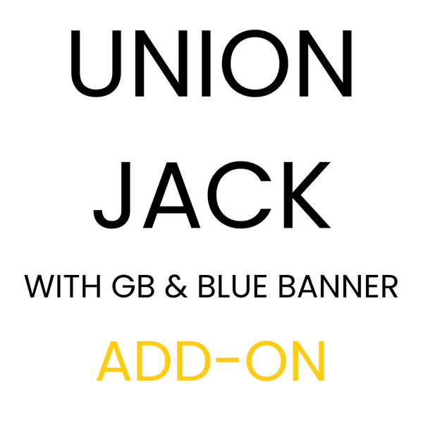 Side Badge: Union Jack (GB Badge & Blue Banner)