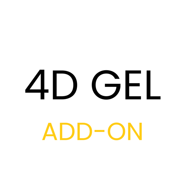 Letter Style: 4D Gel**