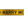 Novelty Metal Wedding Number Plate - Yellow