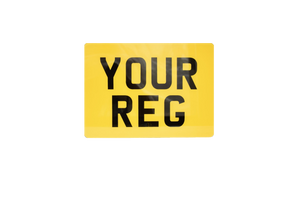 Rear Square (Land Rover/Trailer Plate) - 11 x 8 Inches