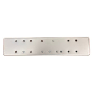 Raised & Riveted Plastic Black Letters, 3 1/8 inch digits 1970-2001