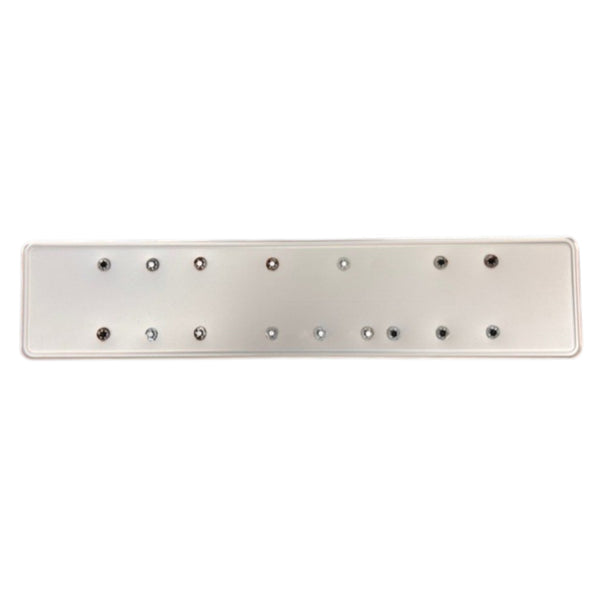 Raised & Riveted Plastic Black Letters, 3 1/8 inch digits 1970-2001